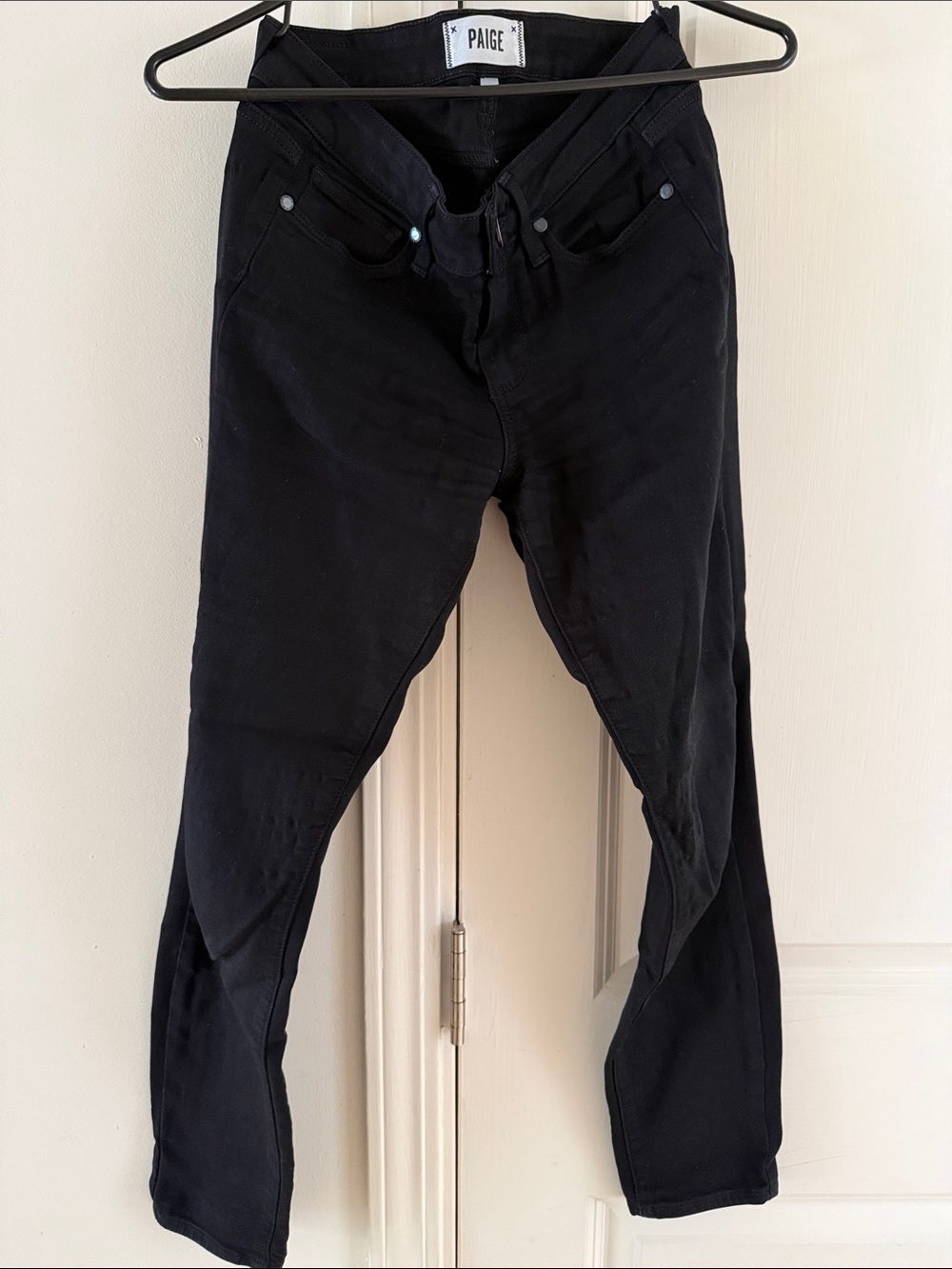 PAIGE Men’s Black Skinny Jeans
